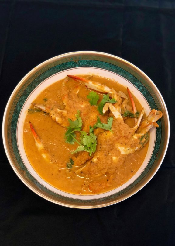 Indian crab curry