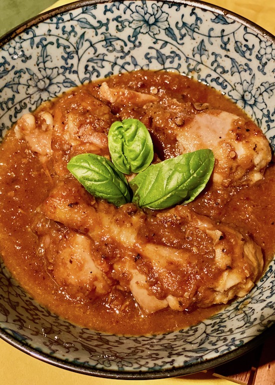 Chicken pepper curry